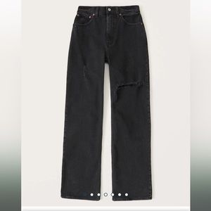 Abercrombie High Rise 90s Relaxed Jean